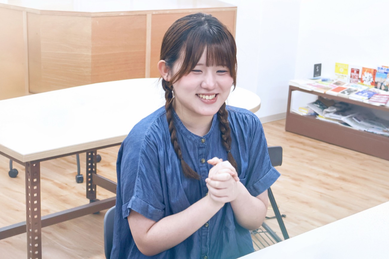 仲間との対話の様子