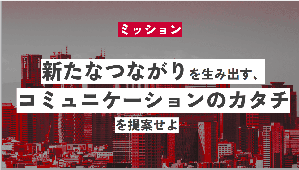 企業連携PBL：コミュニケーションのカタチを提案せよ（NTTドコモ）